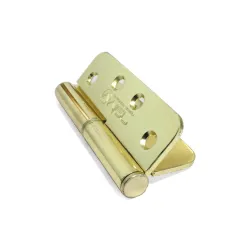 Zawias drzwiowy 102x76x3mm złoty electro brass lewy 2szt.