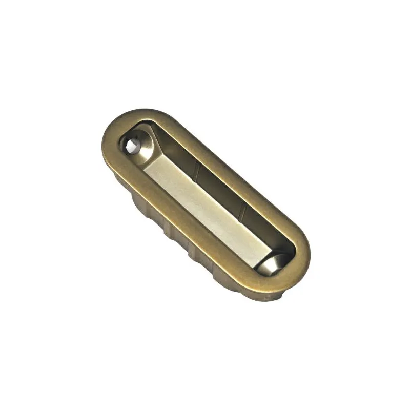 Zaczep MINIMAL XT z magnesem mosiądz antyczny