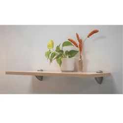 Podpórka regulowana nikiel satyna do półki 40mm mod.43