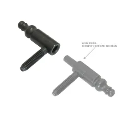 Zawias wkręcany 11x78mm Część żeńska czarny mod.50