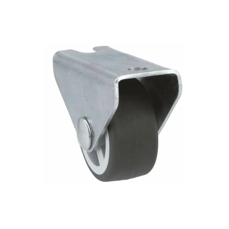 Kółko gumowe 30mm stała płytka szare 15kg mod. 1301