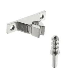 Zatrzask 100 chromowany podłoga