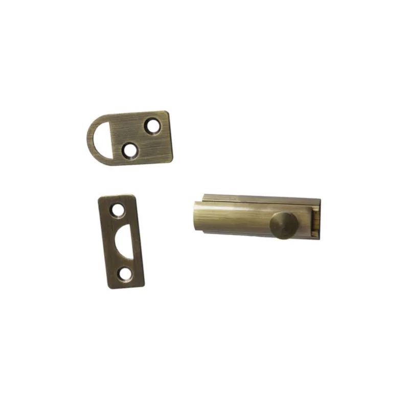 Zasuwka meblowa mosiężna 40mm złoto antyczne mod. 600