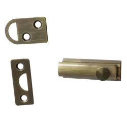 Zasuwka mosiężna złoto antyczne 40mm mod. 600 DIS