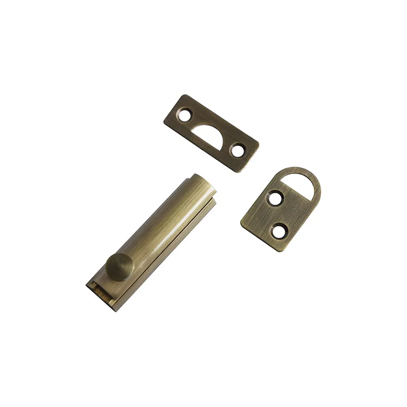 Zasuwka meblowa mosiężna 60mm złoto antyczne mod. 600