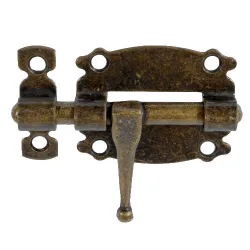 Zasuwka stalowa 60x45mm złoto antyczne mod. 484 EAN