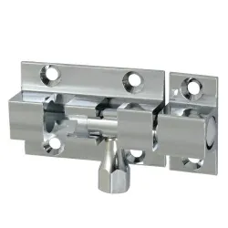 Zasuwka 392-40 chromowana display