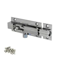 Zasuwka mosiężna 60x25,5mm chrom połysk mod. 392