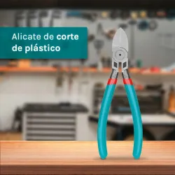 Szczypce tnące do tworzyw sztucznych 160mm  mod. THT230612