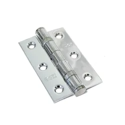 Zawias drzwiowy 76x50x2mm chromowany 2szt.