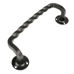 Pochwyt odgięty czarny 240mm mod. 103D