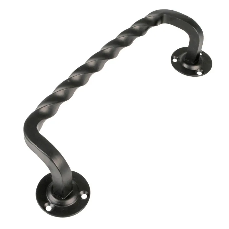 Pochwyt odgięty czarny 240mm mod. 103D