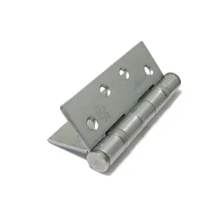 Zawias stalowy 102x76mm chrom satyna 2szt. łożyskowany mod. ZHS43