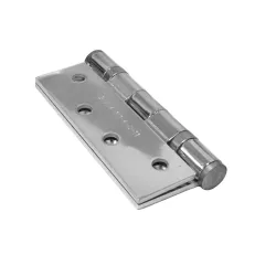 Zawias stalowy 102x76mm chrom połysk 2szt. łożyskowany mod. ZHS43