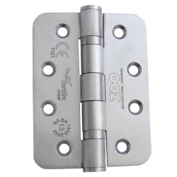 Zawias do drzwi 102x76mm stal nierdzewna INOX 2szt mod. ZHSS243