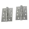 Zawias do drzwi 102x76mm stal nierdzewna INOX splatany 2szt.