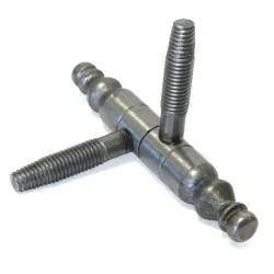 Zawias wkręcany ozdobny 13mm barok stalowy mod. 131 AGB