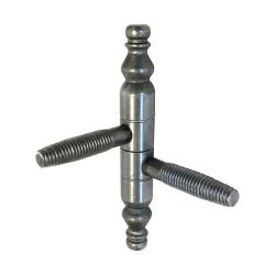 Zawias wkręcany ozdobny 13mm barok stalowy mod. 131 AGB