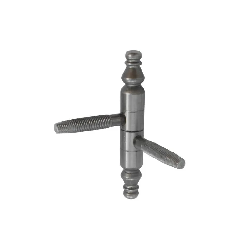 Zawias wkręcany ozdobny 16x100mm stal naturalna mod. 131 AGB