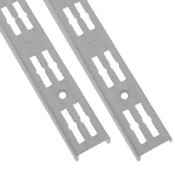 Listwa regałowa mod.7000 srebrna 150cm 2szt. DIS