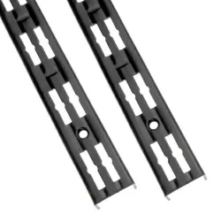 Listwa regałowa mod.7000 czarna 150cm 2szt. DIS