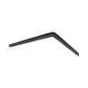 Wspornik półki stalowy czarny 300x250mm mod. 6