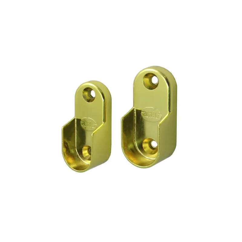 Wspornik uchwyt do drążka ubraniowego 30x15 złoty 2szt. mod. 7 EAN