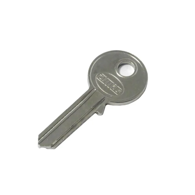 Klucz do kłódki 60mm mosiężny niklowany mod.1