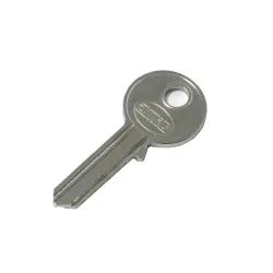 Klucz do kłódki 70mm mosiężny niklowany mod.1