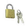 Kłódka mosiężna 30mm ten sam klucz podwójne ryglowanie mod.10