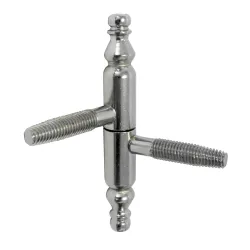 Zawias wkręcany ozdobny 13x87 niklowany mod. 132 AGB