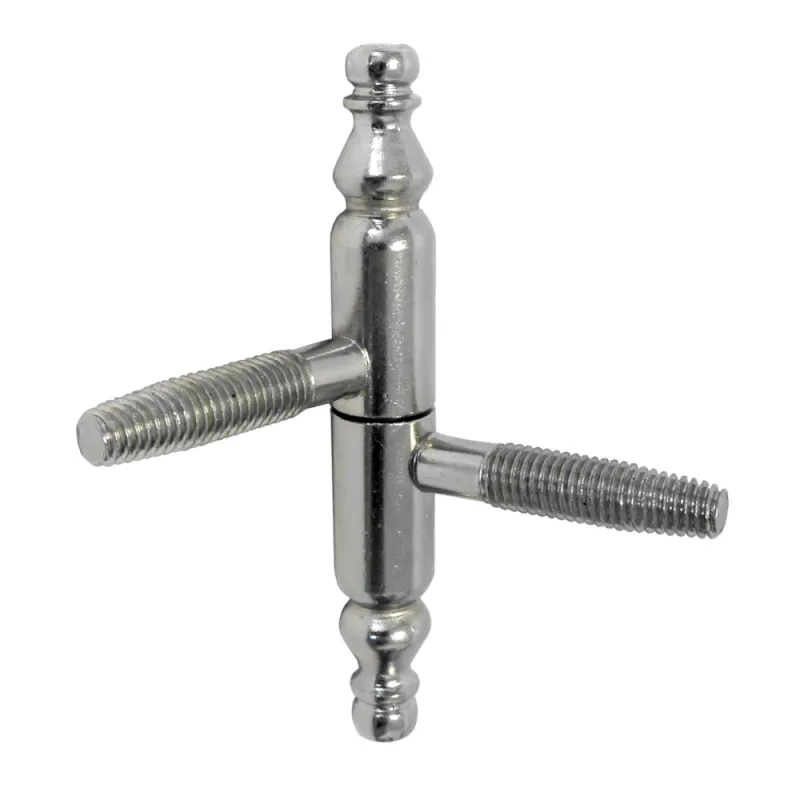 Zawias wkręcany ozdobny 13x87 niklowany mod. 132 AGB