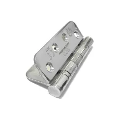 Zawias do drzwi 102x76 stal nierdzewna INOX połysk splatany 2szt