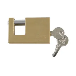 Kłódka trzpieniowa 90mm mosiężna mod.200