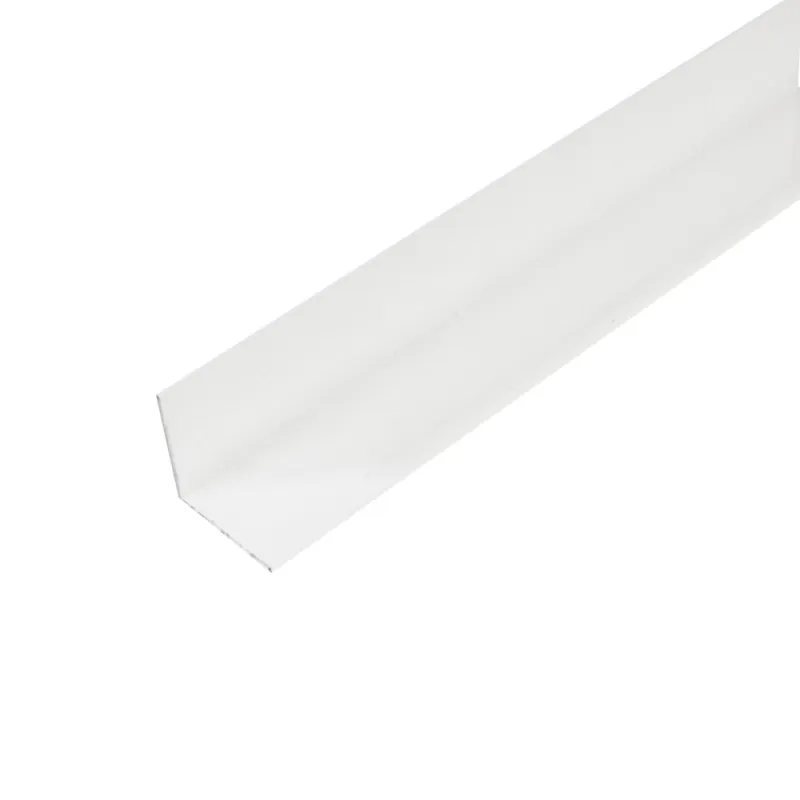 Listwa wykończeniowa, kątownik 20x20x1,3mm 2,5m biała mod.6000
