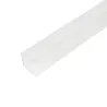 Listwa wykończeniowa, kątownik 20x20x1,3mm 2,5m biała mod.6000