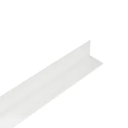 Listwa wykończeniowa, kątownik 20x20x1,3mm 2,5m biała mod.6000