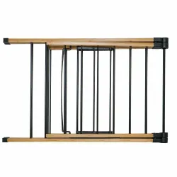 Suszarka na ubrania składana bambus 137x62x92cm czarny mod. AERIA-N13M