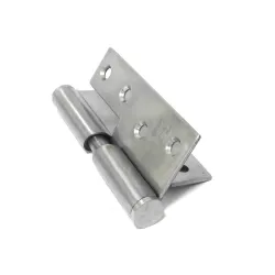Zawias do drzwi 100x86mm stal nierdzewna INOX samozamykający LEWY (pl) mod. 428