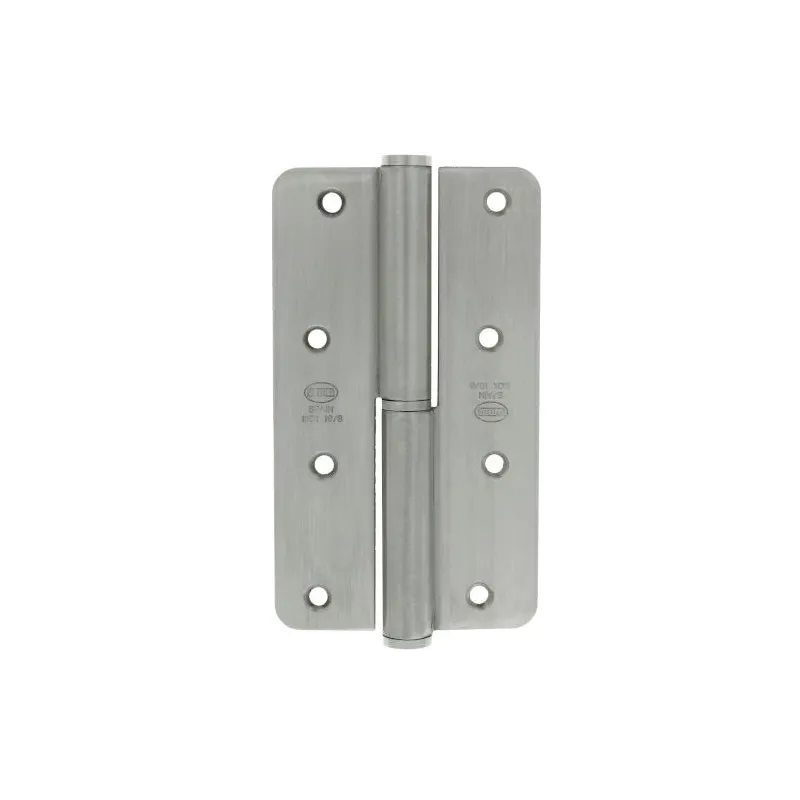 Zawias do drzwi 140x80mm stal nierdzewna INOX LEWY (pl) mod. 429