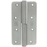 Zawias do drzwi 140x80mm stal nierdzewna INOX LEWY (pl) mod. 429