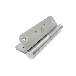 Zawias do drzwi 140x80mm stal nierdzewna INOX LEWY (pl) mod. 429