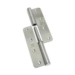 Zawias do drzwi 140x80mm stal nierdzewna INOX PRAWY (pl) mod. 429