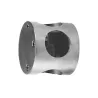 Łącznik 3-otworowy do relingu fi.25mm 50x43mm INOX mod.101