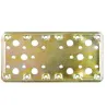 Łącznik płaski 185x90mm żółty ocynk mod.502 płytka perforowana