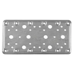 Łącznik płaski stalowy 200x100 cynkowany mod.503 płytka perforowana