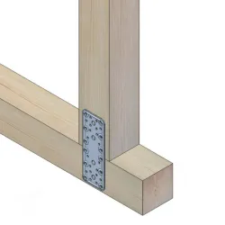 Łącznik płaski 185x65mm cynkowany mod.501 płytka perforowana