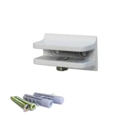 Podpórka półki szklanej 6mm biała mod.34