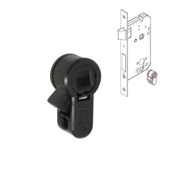 Adapter otworu YALE/WC trzp. 6mm AGB zmienia zamek na wkładkę na zamek do WC