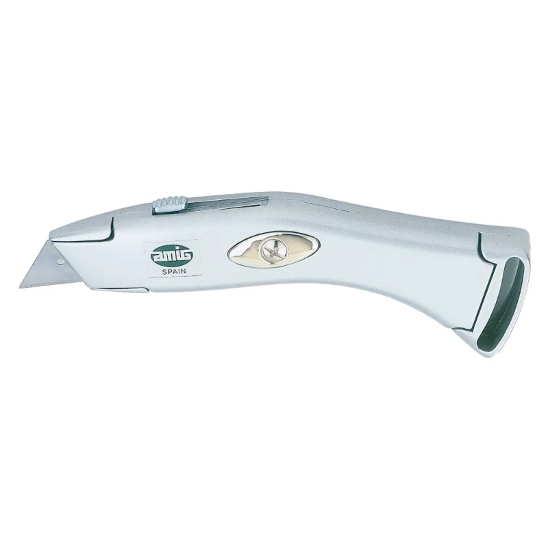 Nóż Nożyk metalowy 180mm ostrze trapezowe mod. 50 DIS